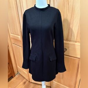 OFEEFAN Womens Fall Long Sleeve Mock Neck Dress Women’s L NWT